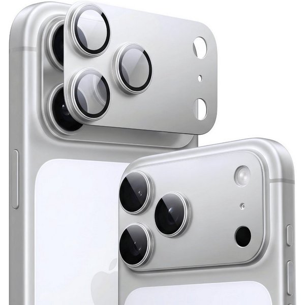 SmartUP Kameraschutzglas für Apple iPhone 18 Pro Max Titan Metall Kamera Linse Panzerfolie Glas für Apple iPhone 18 Pro Max, 1 Stück, Rundumschutz, passgenaue V
