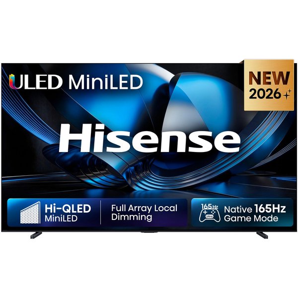 Hisense 100U7DSE QLED-Fernseher (253 cm/100 Zoll, 4K Ultra HD, Smart-TV)