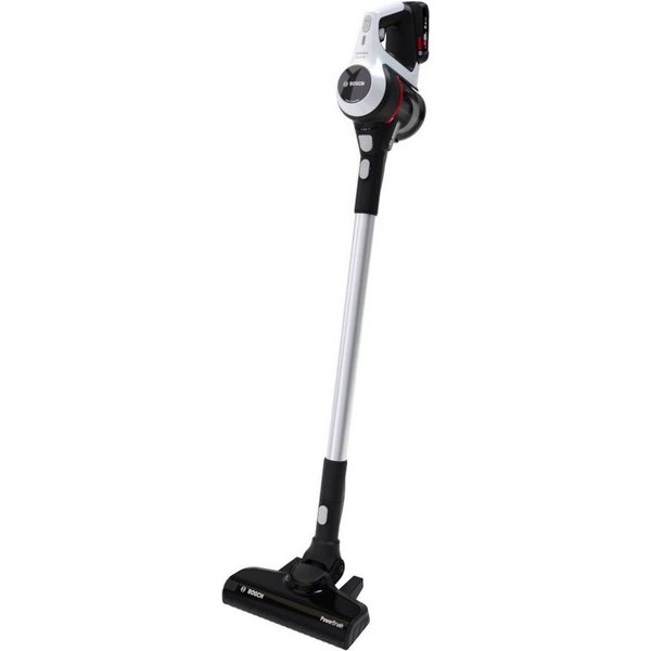 BOSCH Akku-Stielstaubsauger Unlimited 6 BCS611AM, made in Germany, 10 Jahre Motorgarantie, leicht, beutellos, Akku wechselbar, alle Bodenarten, hohe Saugkraft, 