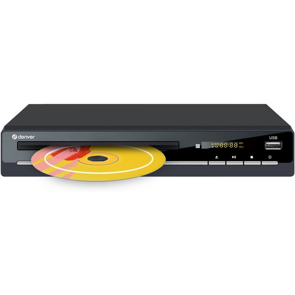 Denver DVH-7787 DVD-Player (Full HD, mit Stereo-Dolby-Digital-Surround-Sound-Decoder, PAL/NTSC kompatibel, mit Stereo-Dolby-Digital-Surround-Sound-Decoder, PAL/