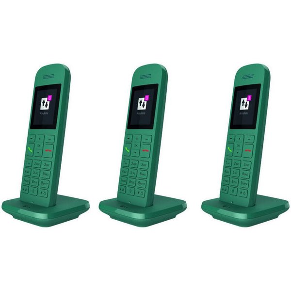 Telekom Telekom Speedphone 12 Trio petrol Schnurloses DECT-Telefon