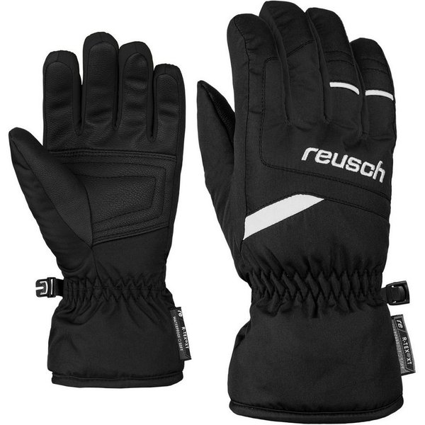 Reusch Skihandschuhe Bennet R-TEX® XT Junior mit aufgesticktem Markenschriftzug auf dem Handrücken