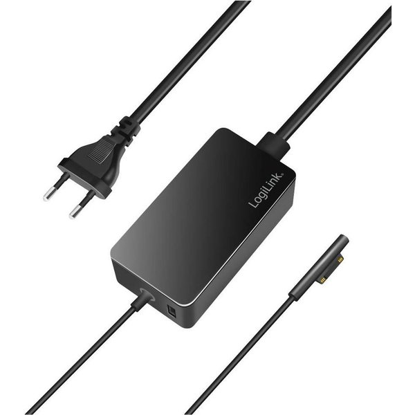 LogiLink Surface Laptop Ladegerät, 65 W, USB-Port PA0309 Notebook-Netzteil