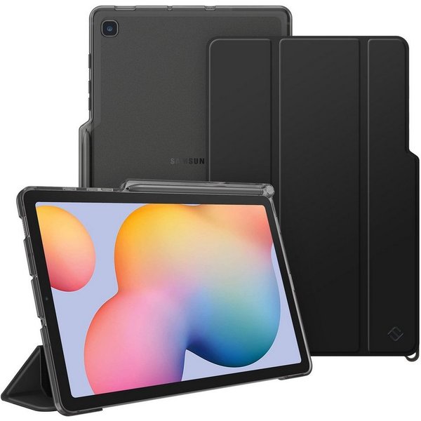 Fintie Tablet-Hülle für Samsung Galaxy Tab S6 Lite 10,4 Zoll 2024/2022/2020 Tablet, Slim Hülle mit Transparenter Rückseite und Auto Schlaf/Wach Funktion