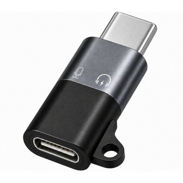 PlugUp Lightning auf USB-C Adapter für iPhone, iPad, MacBook & AirPods USB-Adapter USB Typ C zu Lightning, Lightning zu USB-C Adapter für Audio, Laden, Datenübe