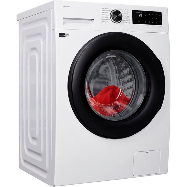Samsung Waschmaschine WW5000F WW1EFG5U34AEEG, 10 kg, 1350 U/min, AI Ecobubbleᵀᴹ - Effizient und schonend waschen