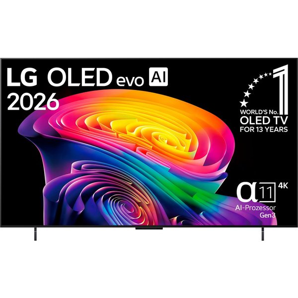 LG OLED42C68LA OLED-Fernseher (106 cm/42 Zoll, 4K Ultra HD, Smart-TV)