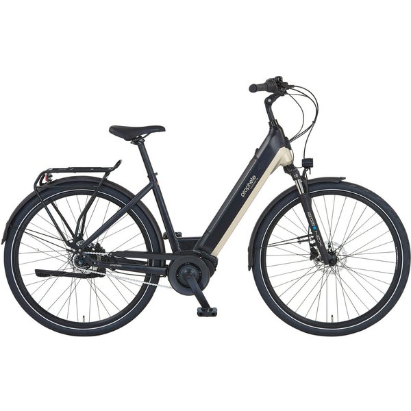Prophete E-Bike Cityrad Geniesser 3.8, 7 Gang Shimano Nexus Schaltwerk, Nabenschaltung, Mittelmotor, 400 Wh