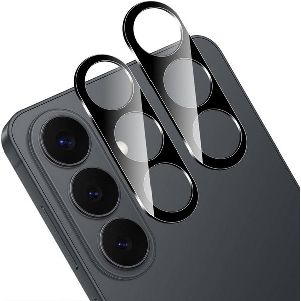 MSM Kameraschutzglas 2X 3D Kameraglas für Samsung Galaxy S26 / S26 Plus Schutz Linse
