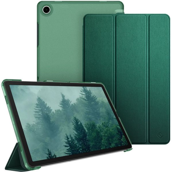 Fintie Tablet-Hülle für Samsung Galaxy Tab A11+ Plus 11" 2025 / Tab A9+ Plus 11 Zoll 2023 11 Zoll, Ultradünn Schutzhülle mit Translucent Rückseite in Matt-Optik