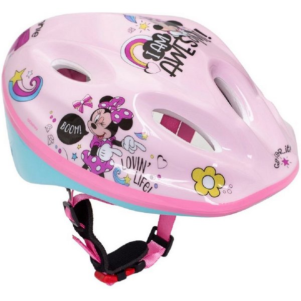 Disney Minnie Mouse Kinderfahrradhelm Kinderhelm Sicherer Helm für Mädchen (52-56 cm)