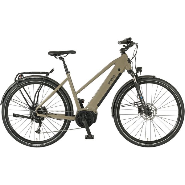 Prophete E-Bike Trekkingrad Entdecker 3.0, 9 Gang Shimano, Kettenschaltung, Mittelmotor, 360 Wh