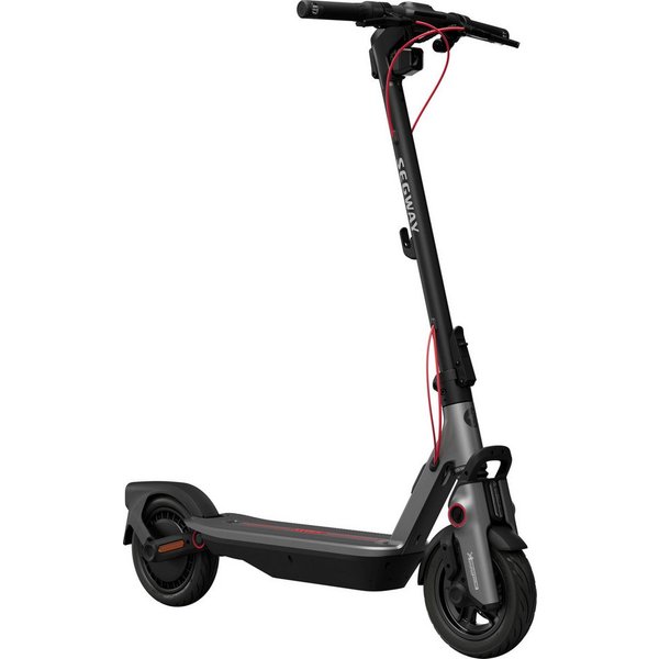 Segway E-Scooter F3 Pro D, 500 W, 20 km/h, (120 kg Tragfähigkeit, Smart Display, 1200W, 10-Zoll Reifen, IPX6), mit Straßenzulassung, 70 km Eco Modus Reichweite,