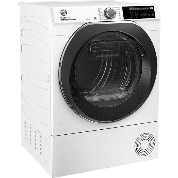 Hoover Wärmepumpentrockner NDEH10A2TCBEXS-S, WiFi + Bluetooth, AquaVision, Schuhgestell, Kindersicherung