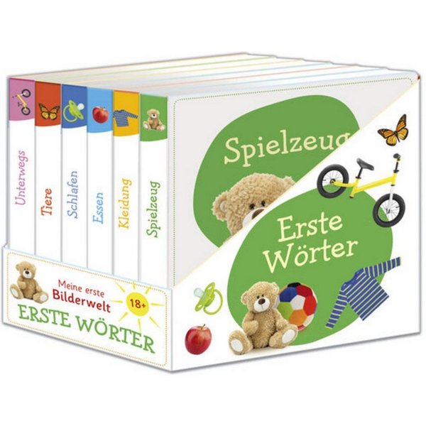 Meine erste Bilderwelt - Erste Wörter (Babybücher) 6 Mini-Pappebücher / diverse