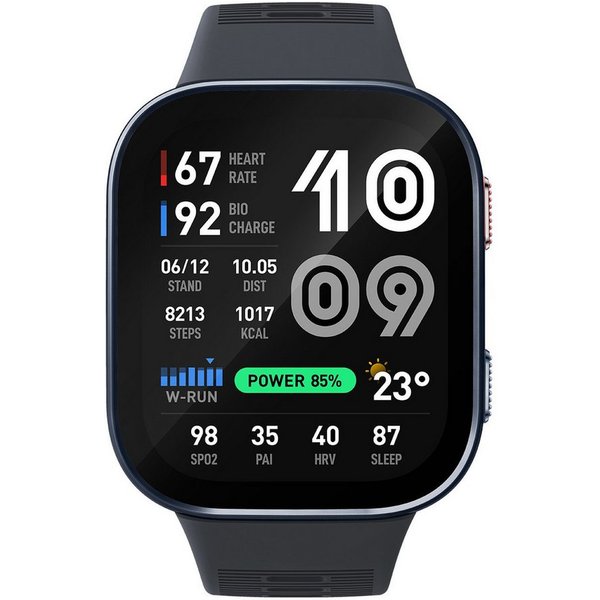 Amazfit Bip Max Smartwatch, 2,07" AMOLED Display, Fitness- und Gesundheitstracking