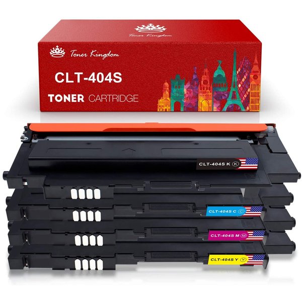 Toner Kingdom Tonerkartusche für Samsung CLT 404S Xpress C430 C430W C480W C480FW C480FN