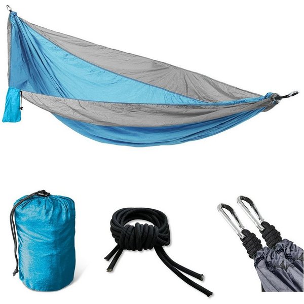 SVITA Hängematte SVITA Outdoor Hängematte, Aus Fallshirmnylon