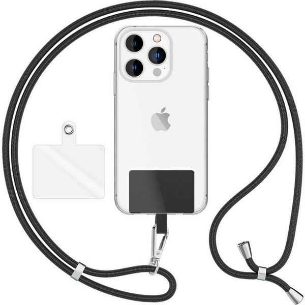 Nalia Handykette Universal Smartphone, Fashion Lanyard 160cm Verstellbar / Band für Handyhülle zum Umhängen