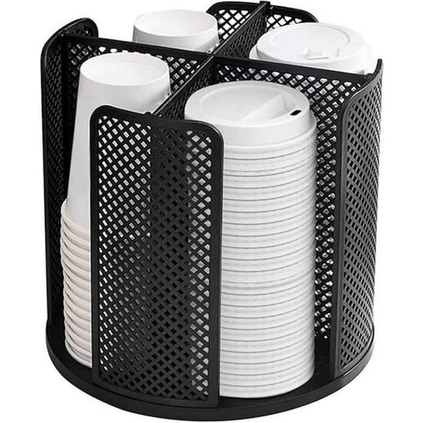 FELIXLEO Becherhalter Multifunktionaler Becherhalter, 4-Fächer-Becherspender, Becherregal, (1-St)