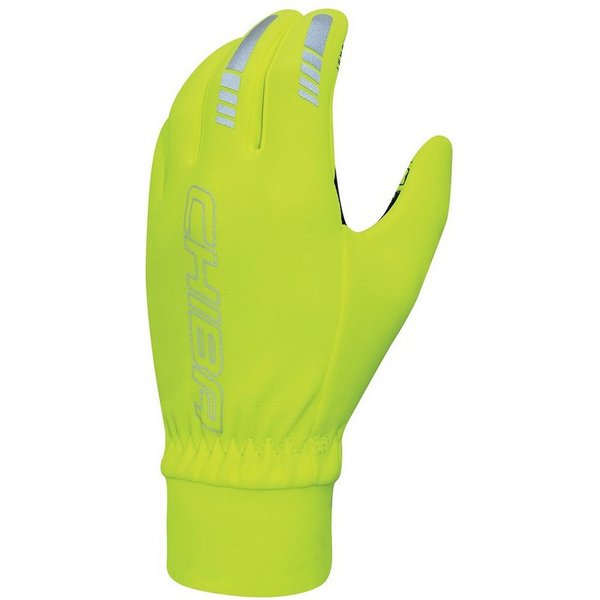 Chiba Fahrradhandschuhe Thermofleece neongelb - 1 Paar