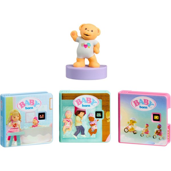 Little Tikes® Hörspielkassette Story Dream Machine, BABY born Fun Times Collection, (Set, 4-St), passend für Story Dream Machine