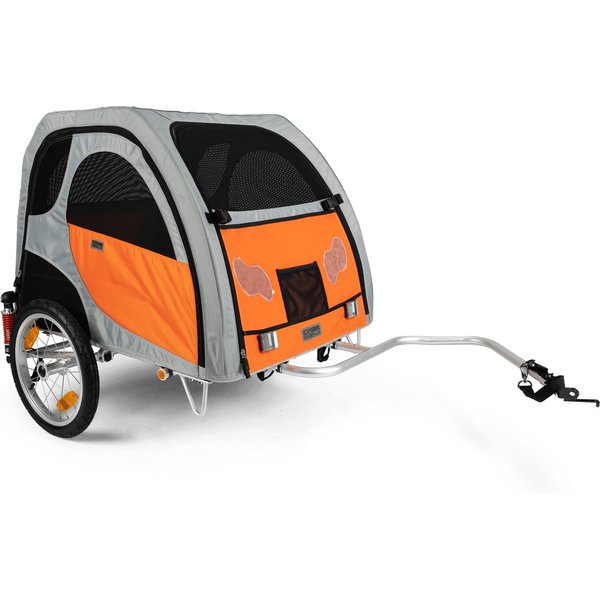 TrendPet Fahrradhundeanhänger Comfort Wagon L, mit Komfortfederung