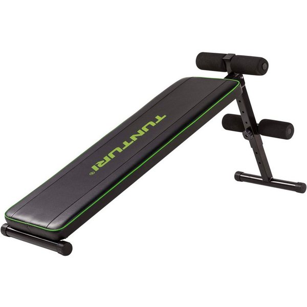 Tunturi Bauchtrainer Bauchtrainer AB20 - Negativ Winkel - Bauchbrett mit Beinrollen