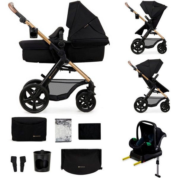 Kinderkraft Kombi-Kinderwagen MOOV 2 4in1 EVA, (Set), mit EVA-Rädern