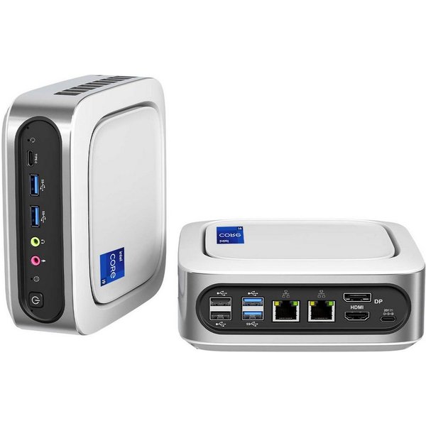 AWOW i9 PC Intel i9-11900H, 16/32GB RAM, 512G/1T SSD, WiFi 6, Dual 2,5G LAN Mini-PC (Intel Core i9 11900H, Intel UHD Graphics der 11. Generation, 16 GB RAM, 102