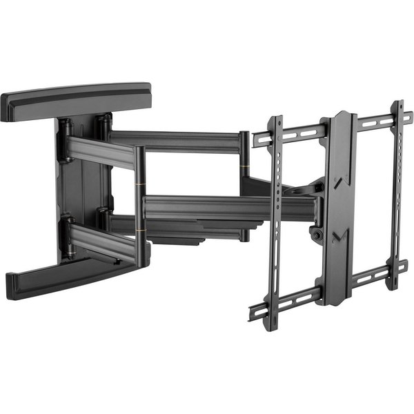 RICOO TV-Wandhalterung TV Wandhalterung 65"-110" mit Schwenk- und Neigefunktion S7564-B, (bis 110 Zoll, VESA 300x200 bis 600x400, 1-tlg., 70 Kg Aufnahme, 65" bi