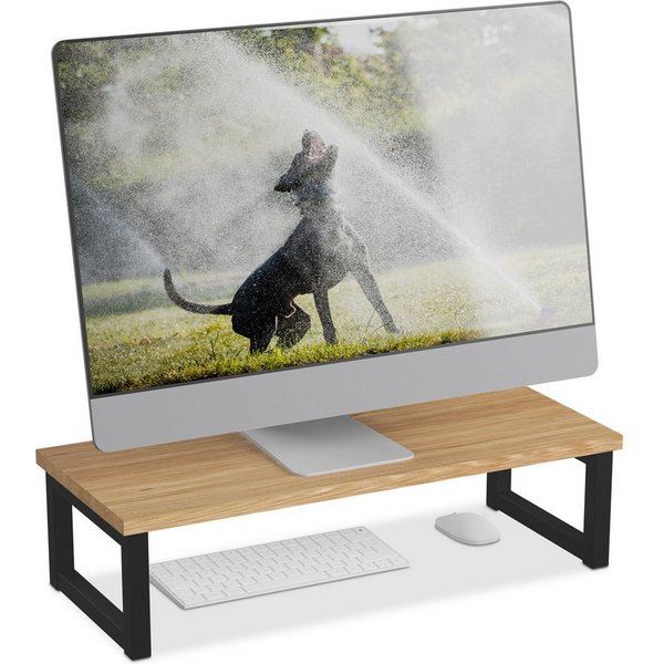 relaxdays Monitorständer im Industrial-Design, (1-tlg., XL)