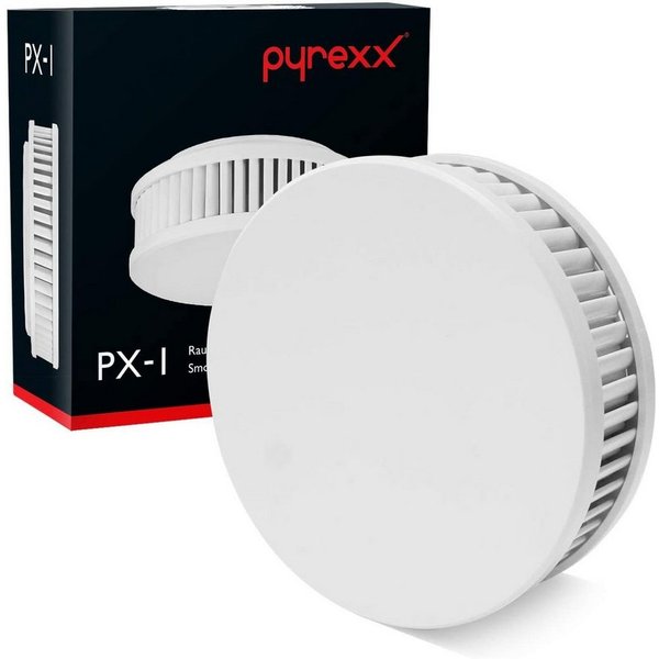 Pyrexx PX-1 Rauchwarnmelder Weiß - 10er Set Rauchmelder