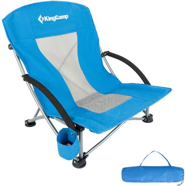 KingCamp Campingstuhl Strand Liege Stuhl Camping Klapp - Falt Sessel Nie