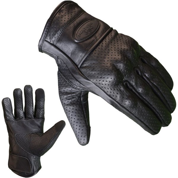 PROANTI Motorradhandschuhe PROANTI Motorradhandschuhe Leder Sommer Biker Handschuhe Touchscreen