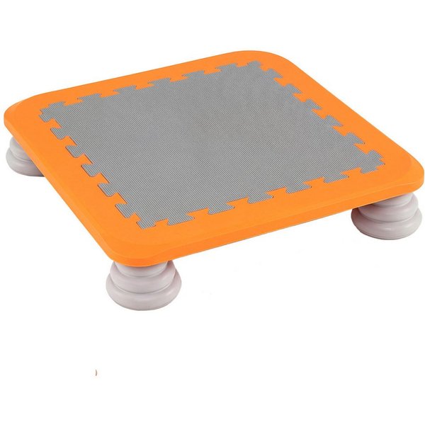 COSTWAY Kindertrampolin Mini Trampolin für Kinder, Trainingsgerät für Gleichgewicht & Koordination