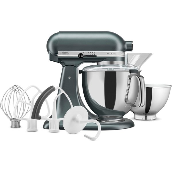 KitchenAid Küchenmaschine 5KSM175PSEJP Juniper, 300 W, 4,8 l Schüssel, mit Zubehör im Wert von ca. 112,-€ UVP