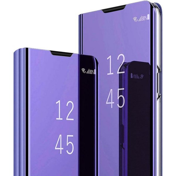 FITSU Handyhülle Spiegelhülle für Samsung Galaxy S26 Handytasche Flipcase 6,3 Zoll, Schlanke Klapphülle, elegantes Flipcase, Handyhülle mit Standfunktion