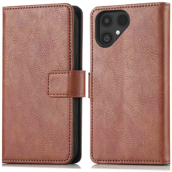 imoshion Smartphone-Mappe imoshion Luxuriöse Klapphülle Fairphone 6 / 6+ - Braun