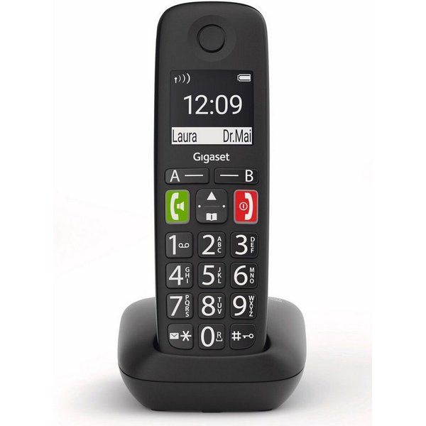 Gigaset E290 Schnurloses Mobilteil (Mobilteile: 1, Verstärker-Funktion)