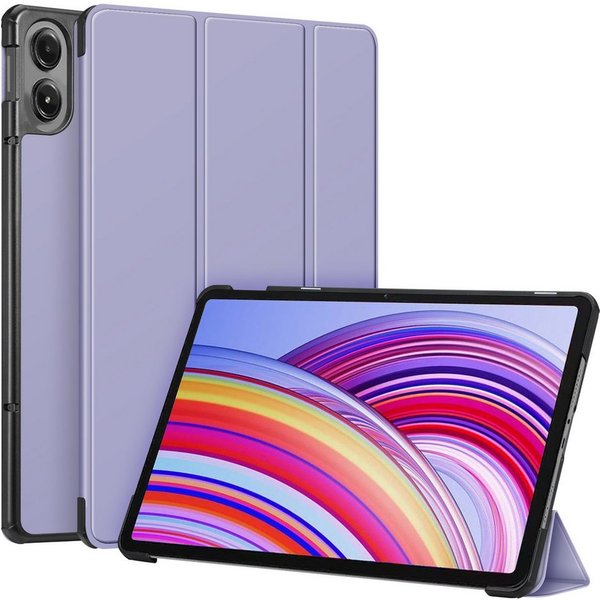 Fintie Tablet-Hülle für Xiaomi Redmi Pad Pro 12.1 Zoll 2024 - Ultra Schlank Leicht Cover, Kunstleder Schutzhülle mit Auto Schlaf/Wach Funktion