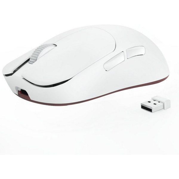 AJAZZ AJ099 Kabellos Gaming Maus, 54g Ultra-leicht Esports Maus Gaming-Maus (2.4G, USB-C, 2.4G,20 Mio Zyklen)