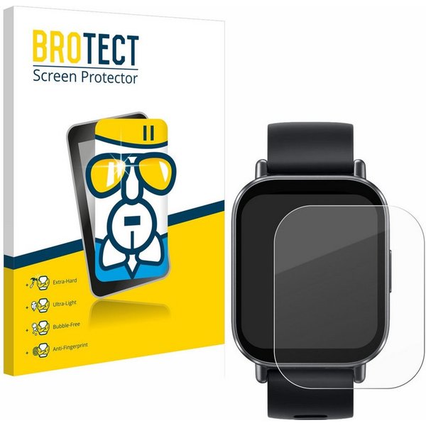 BROTECT Displayschutzglas Folie für Xiaomi Redmi Watch 5 Active, Schutzfolie Glas Panzer Display Schutz klar