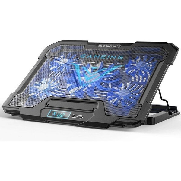 Forrlite Notebook-Kühler Laptop-Kühler, Cooling Pad für Gaming und Büro, Kühlpad, Laptopständer für Notebook, Gaming, Arbeit und Multimedia