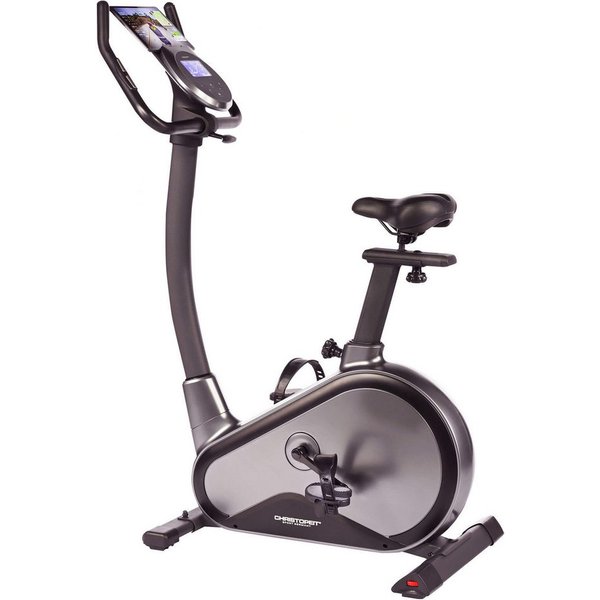 Christopeit Sport® Ergometer EM 8000 (Kinomap App kompatibel), 150 kg max. Benutzergewicht, Fahrrad, 32 Widerstandsstufen