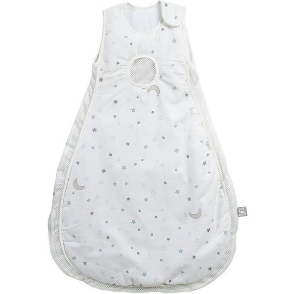 roba® Babyschlafsack safe asleep® – Easy Air - 1.5 TOG - atmungsaktiv (Air Balance System für bessere Belüftung, verhindert Überhitzung), Schlafsack 100% Baumwo