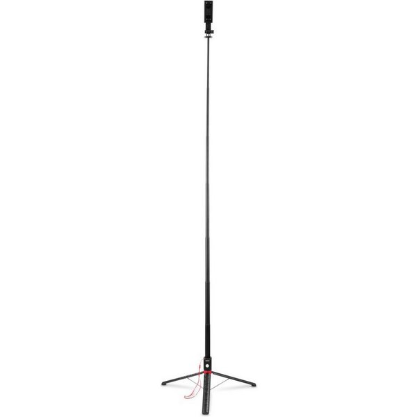 Hama Selfie-Stick Handystativ höhenverstellbar 38-170cm (Selfie-Stick lang, 260g leicht), Stativ mit großem Auszug