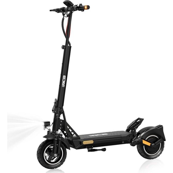 RCB E-Scooter D5 Ultra mit Straßenzulassung NFC Blinker App bis 100km Reichweite, 500 W, 20 km/h, 1600 W Peakleistung, bis 150 kg Gesamtmasse
