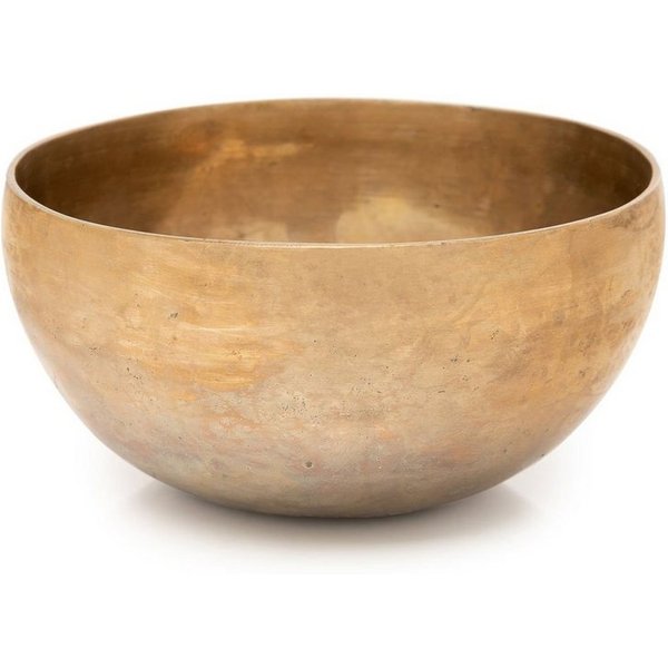 XDrum Klangschalen Omshanti Klangschale 13 cm handgehämmert aus 7 Metallen, handgemacht in Indien - ideal für Meditations- und Therapiezwecke