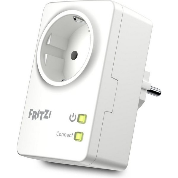 Fritz! FRITZ!Smart Energy 200 Smart-Stecker, Smarte Steckdose bis 2.300 W, Energiemessung, Zeitschaltung, App